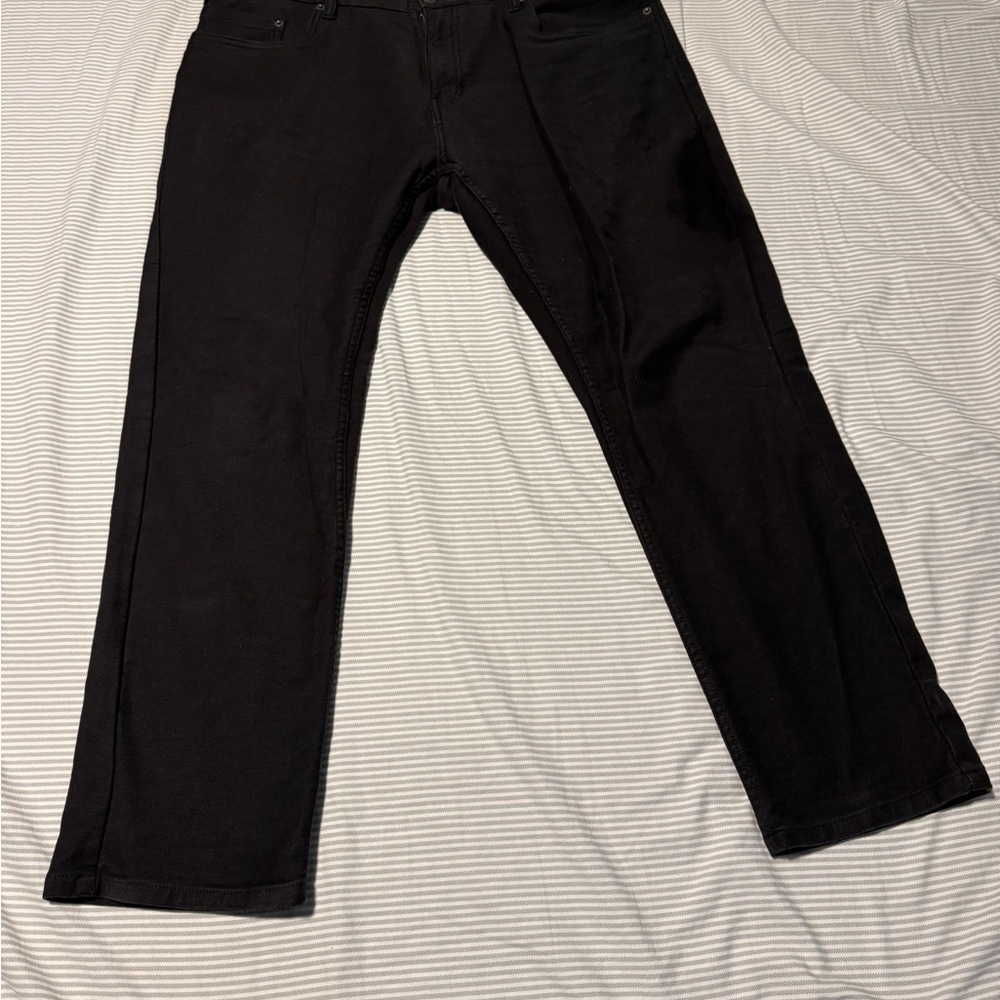 Men's Black Jeans - Jachs NY 38x29